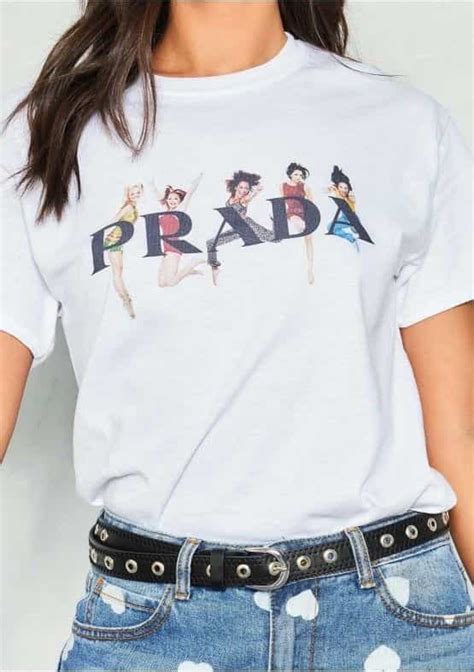 tee shirt prada spice girl|Spice Girls t shirts.